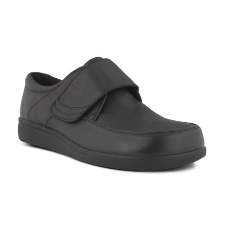 Herrenschuh, Schwarzes Leder, Green Comfort