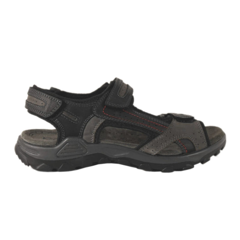 Rohde let herresandal - Sort/brun