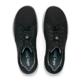 Herrenschuh mit Elastik, Schwarz, New Feet