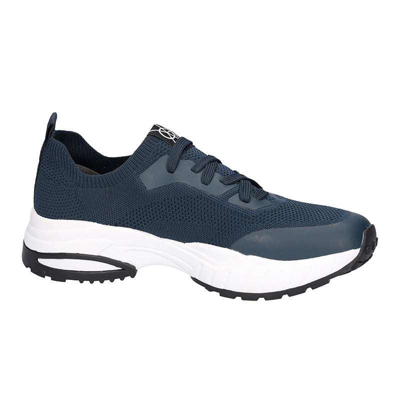 Waldläufer sporty herresneaker - Støvet blå