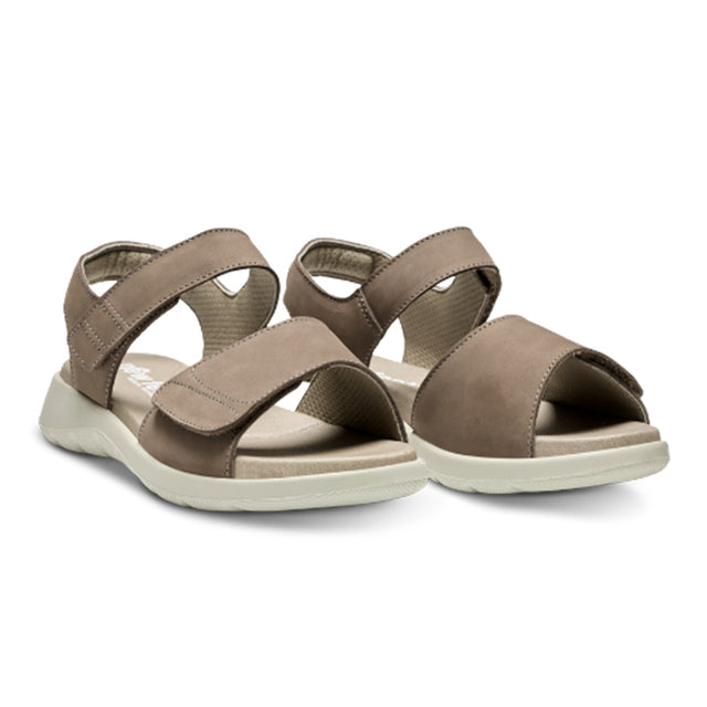 Leichte Damensandale, Sand, New Feet