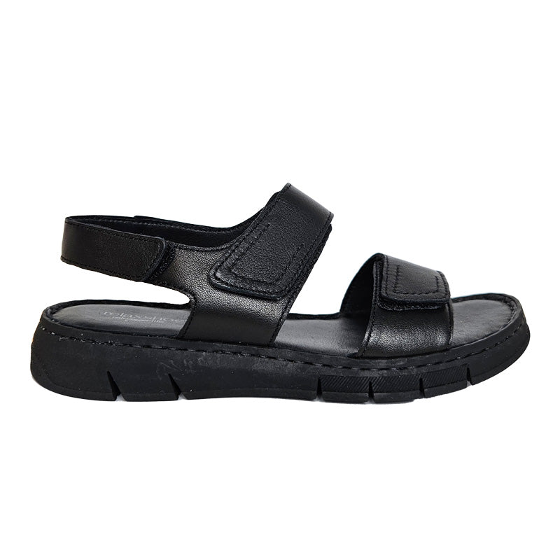 Relaxshoe damesandal - Sort