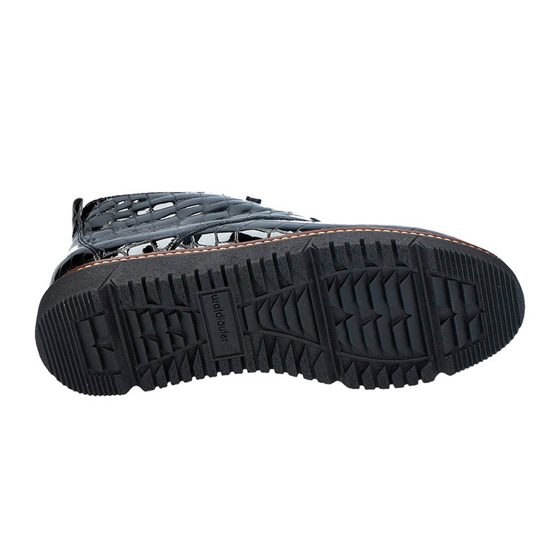 Damenstiefelette, Schwarz, Waldläufer