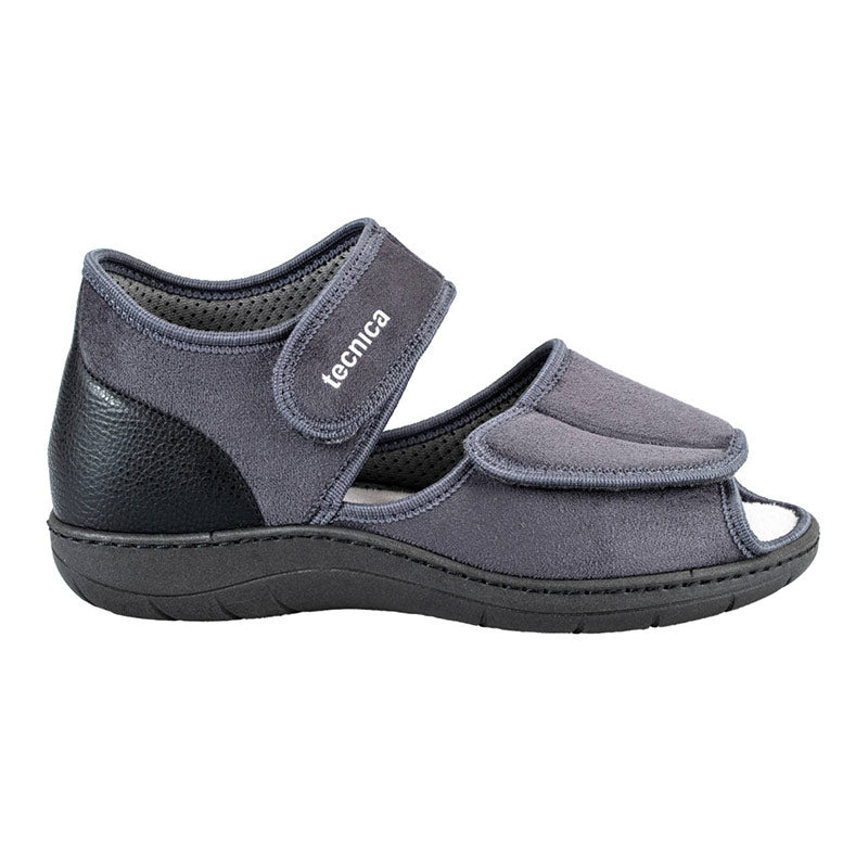 Tecnica Therapieschuh, Offene Zehen, Grau