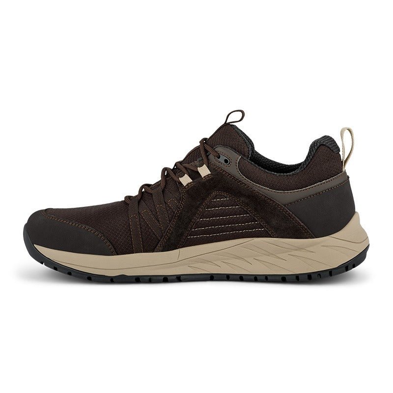 Green Comfort outdoor herresko - Brun - Seniorshop
