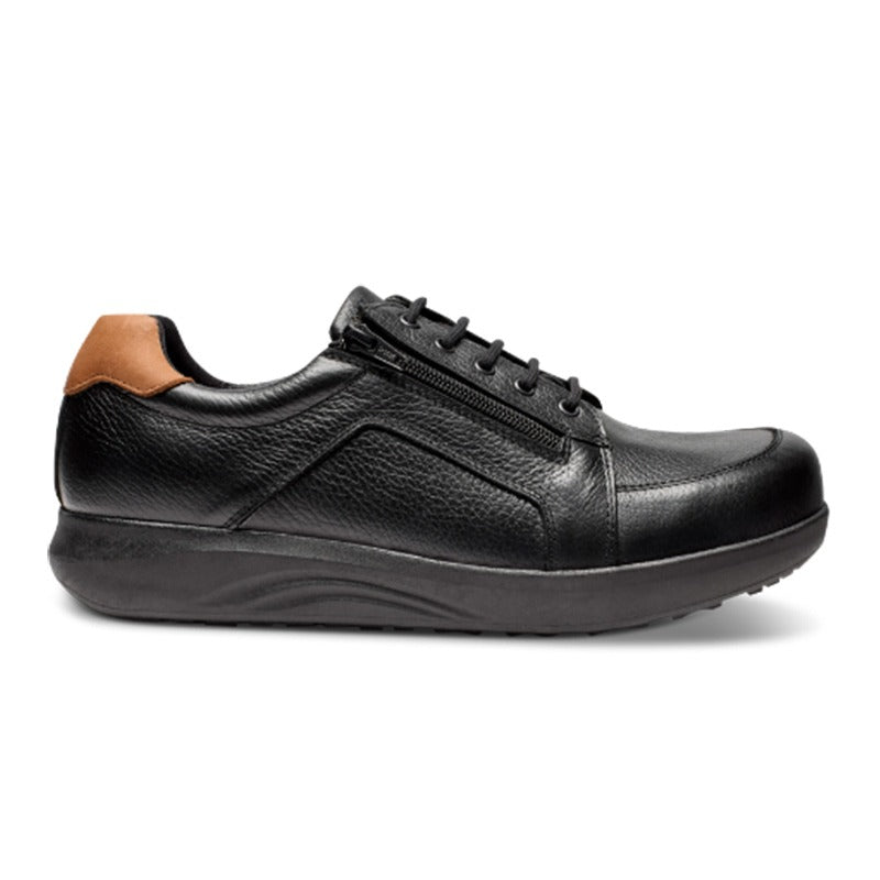New Feet bred herresko - Sort læder - Seniorshop