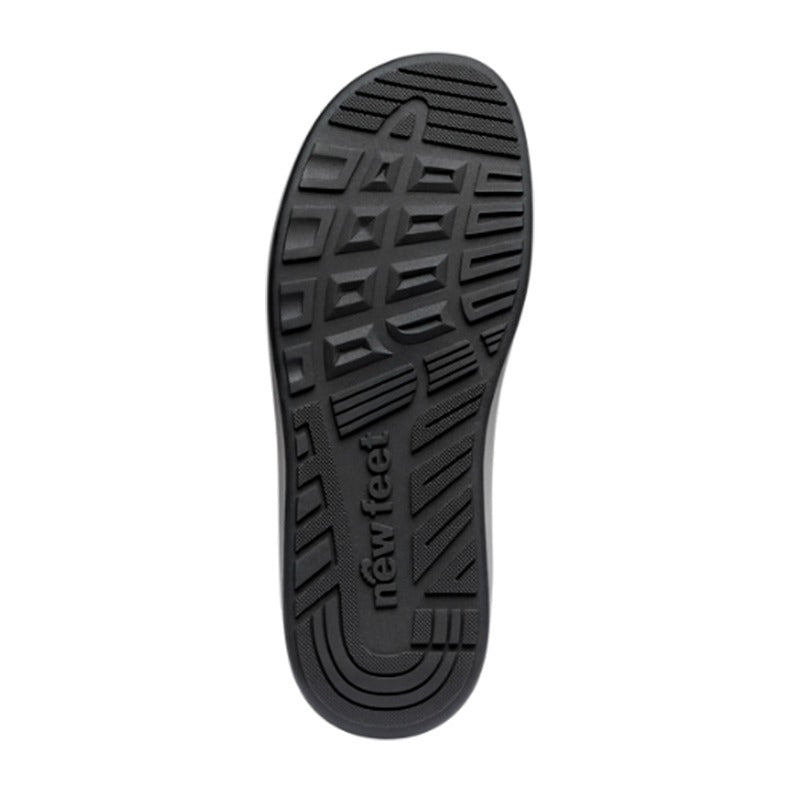 Klassischer Herrenschuh, Schwarz, New Feet
