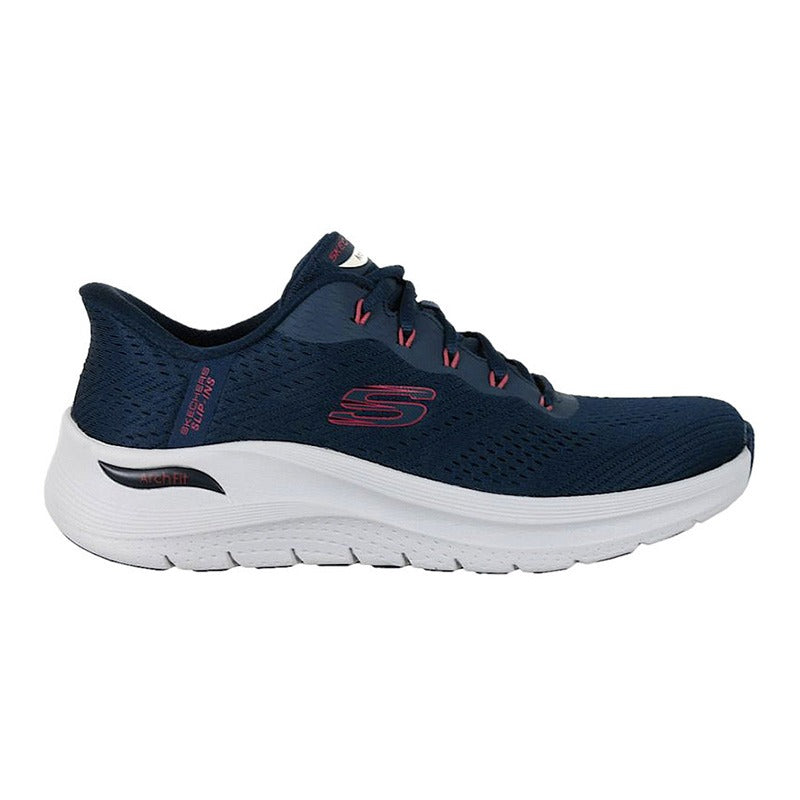 Skechers slip-in herresneaker - Blå