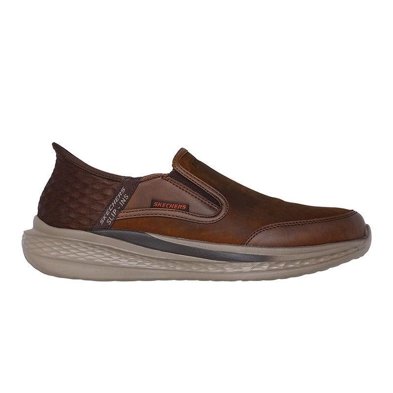 Skechers slip-in herresko - Brun