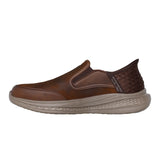 Skechers slip-in herresko - Brun