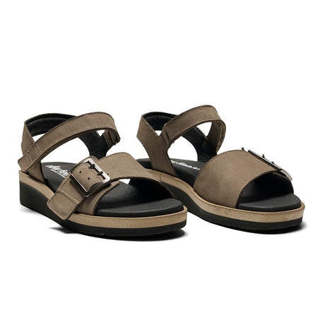 Damensandale, Braun, New Feet