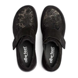 New Feet damesko med velcrorem - Sort