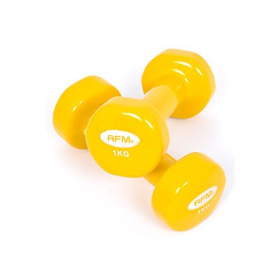 Håndvægte 1 kg - 2 stk.