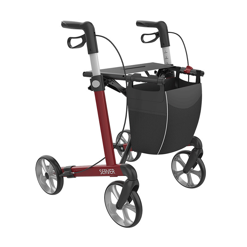 Server Rollator - Rot