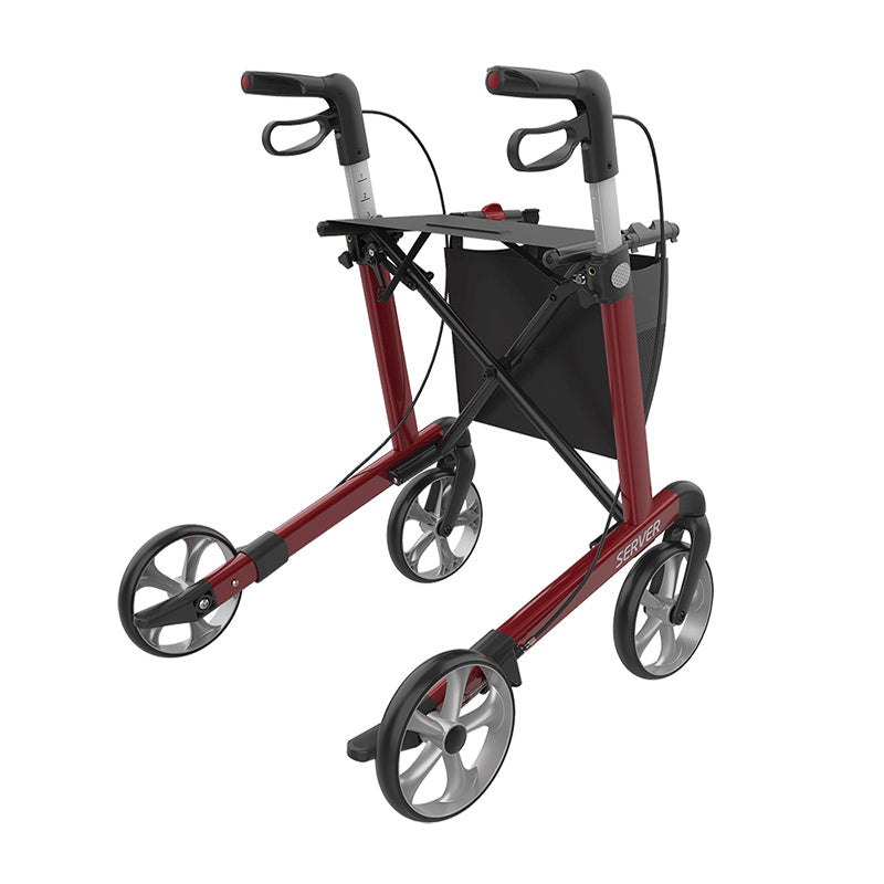 Server Rollator - Rot