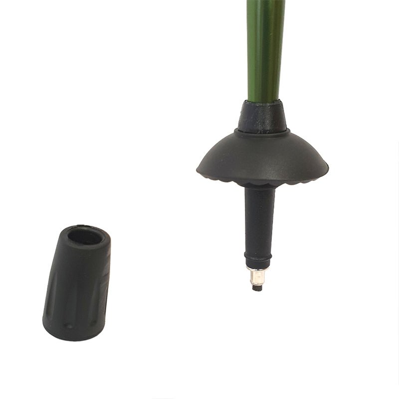 Vandrestav - grøn - Seniorshop