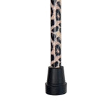 Sammenklappelig stok - Leopardmønster - Seniorshop