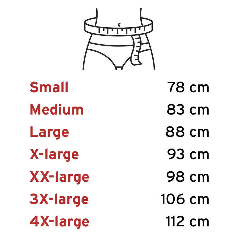 Sorte inkontinens badebukser - Unisex