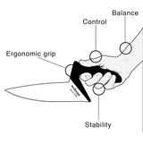 Ergonomisk brødkniv
