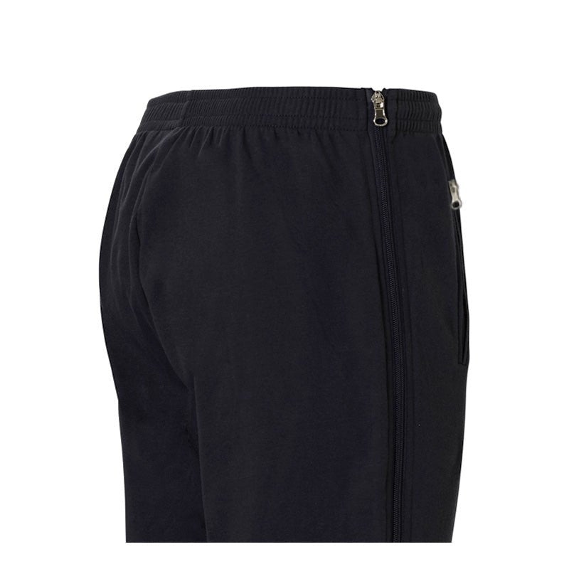 Joggingbukser med lynlås - Sorte - Seniorshop