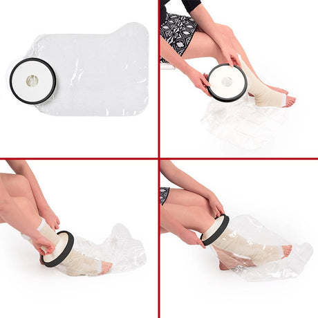 Badeüberzug für Verband/Gips, Unterschenkel