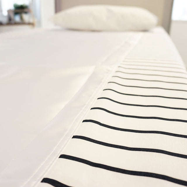 Glidelagen med satin - 100x200 cm